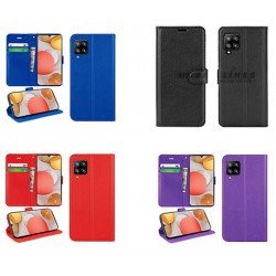 Magnetic Case Cover For Samsung Galaxy A12 SM-A125F/DSN Leather Card Wallet